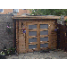  Fonteyn | Tuinhuis Lynn 300x300 | HG bruin 200045-01